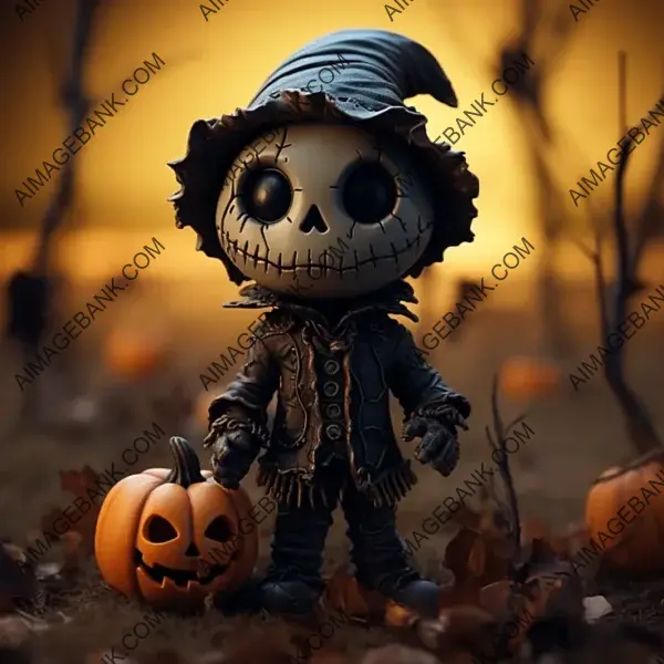 Small-Scale Halloween: Cartoon Toy Creations