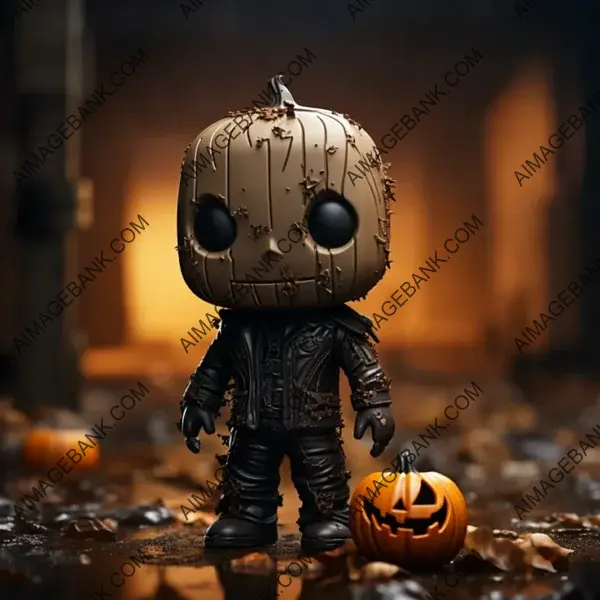 Miniature Halloween Treasures: Cartoon Toy Creations