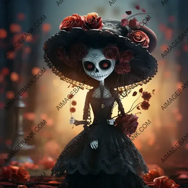 Reviving La Calavera Catrina: Cybergoth Style