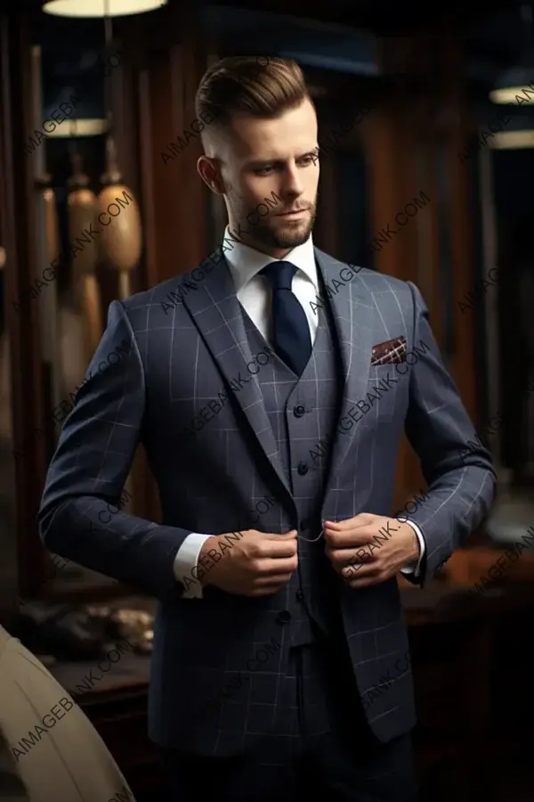 Expensive Mens Suit Perfection: Exquisite Blazer Finish