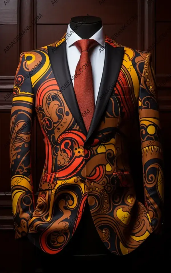 Full-Size View of Suit: Exquisite Style with Blazer