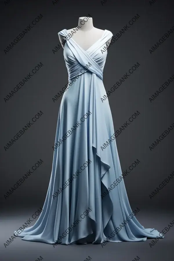 Graceful Small-Sized Evening Gown ? Front View Photo