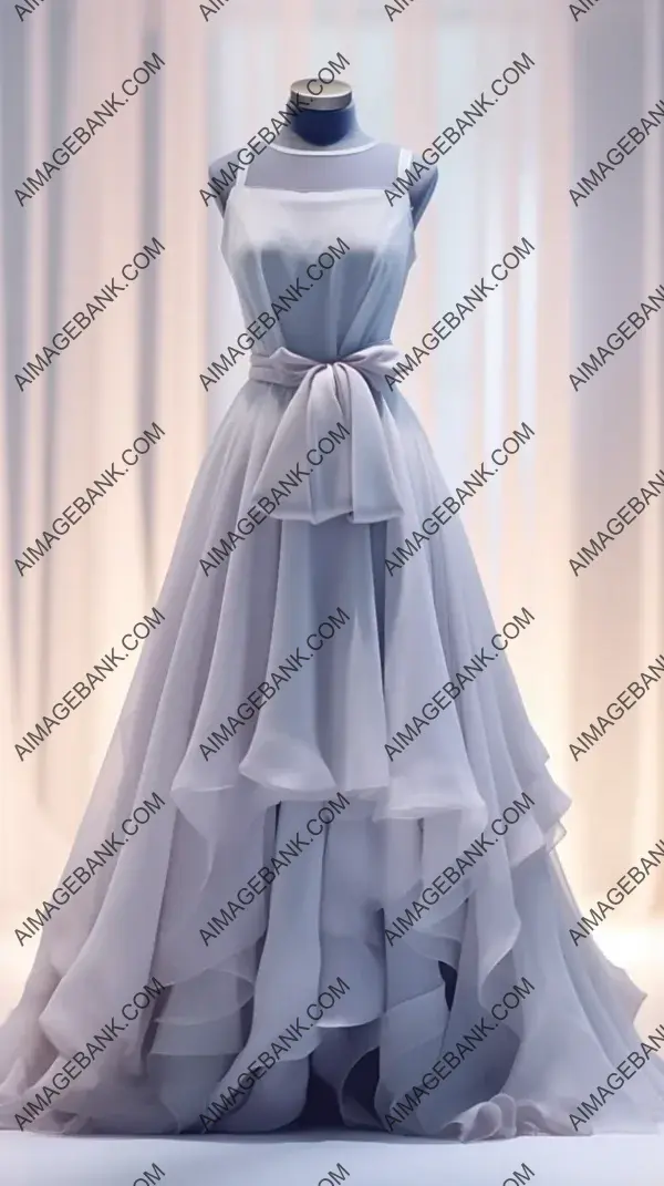 Silk Chiffon Glamour: Expensive Dreamy Dress