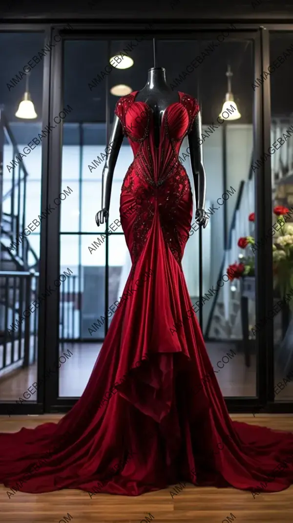 Signature Dress of Jessica Rabbit: Fantasy Haute Couture