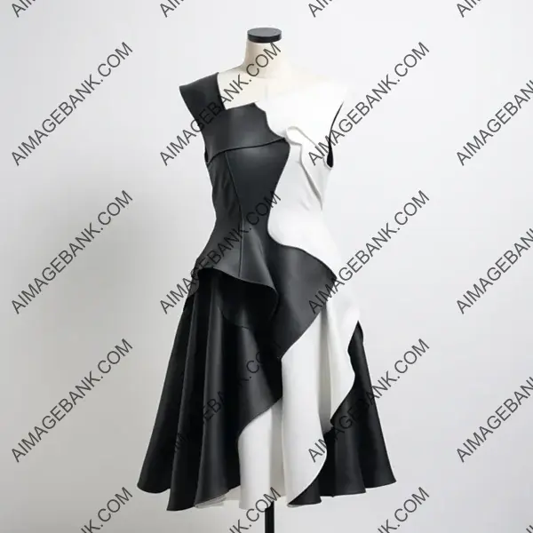 Studio Photography: Capturing the Balenciaga A-Line Dress