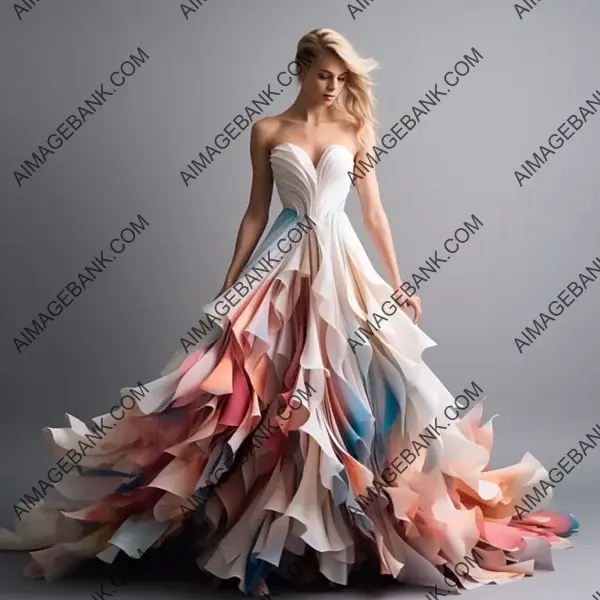 Unique and Unprecedented High Fashion Evening Dresses