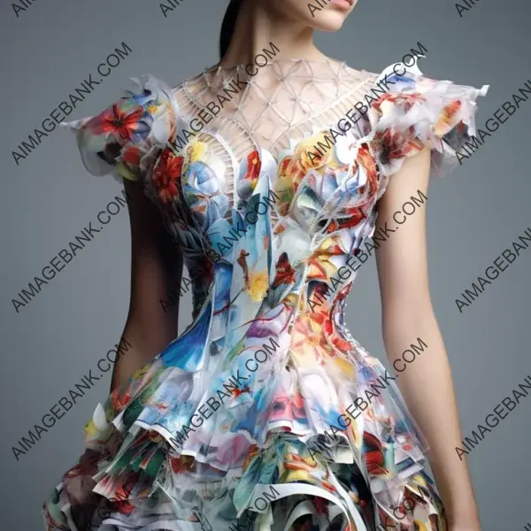 High Fashion Evening: Dress Designed by Mary Katrantzou