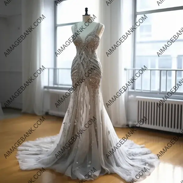 Crafting a Sheer High-End Evening Gown: Bride&#8217;s Inspiration