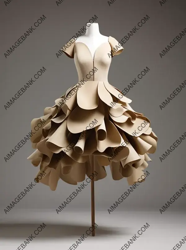 Alexander McQueen Flower Dress: Haute Couture Short Beauty