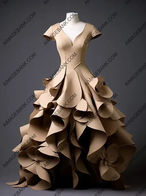 Floral Beauty: Haute Couture Short Dress by Alexander McQueen