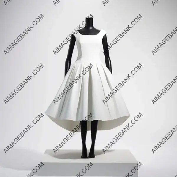 Real Studio Photo: Balenciaga&#8217;s A-Line Haute Couture Short Dress