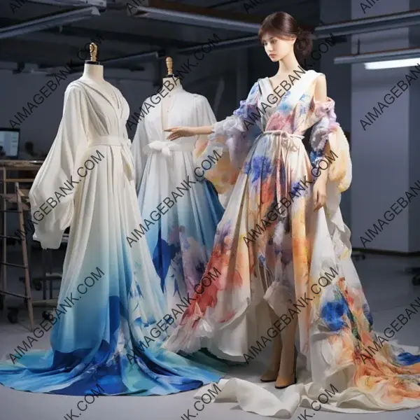 High Evening Fashion Designers in Studio Focus