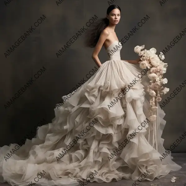 Embracing Aesthetic: Vera Wang Bride Dress