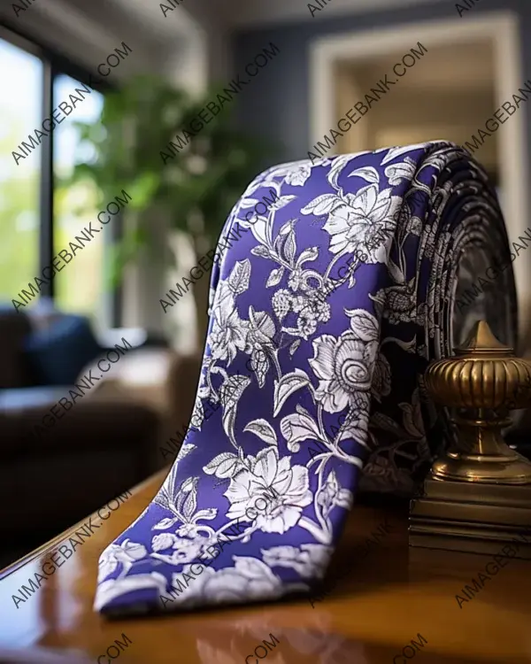 Chic Lavender Floral Decoupage Pattern