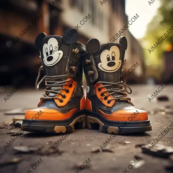 Disney Magic on Timberland Boots: Urban Mickey Mouse Style