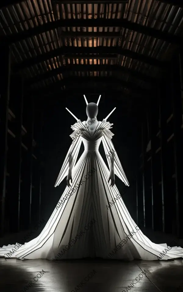 Avant-Garde Bridal Drama: Gareth Pugh&#8217;s Unique Wedding Dress