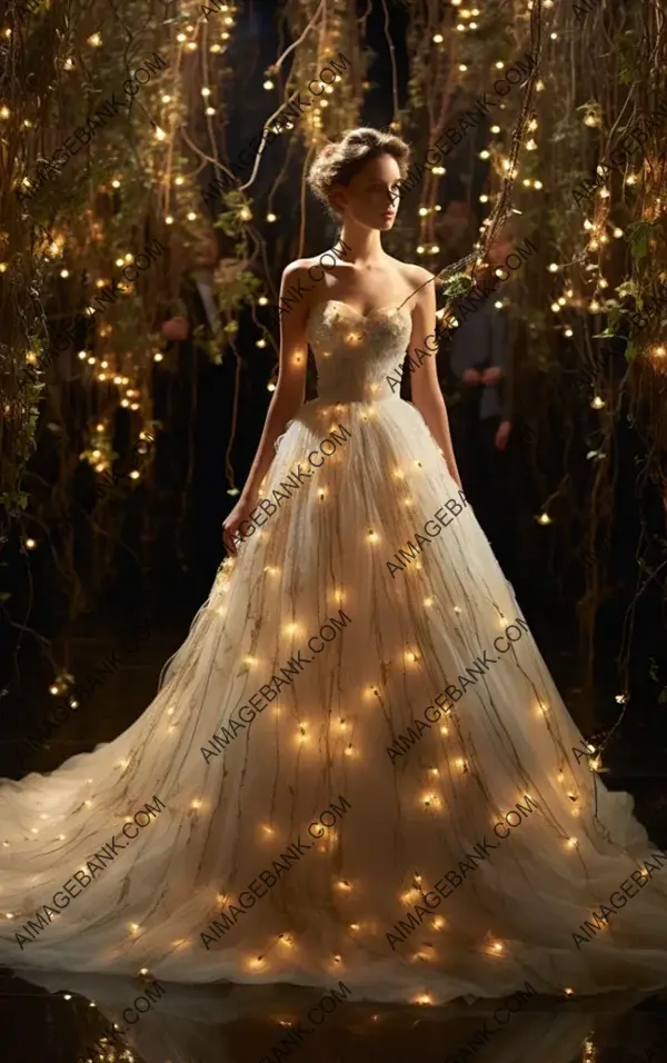 Giles Deacon&#8217;s Whimsical Wedding Dress: Adorned with Delight