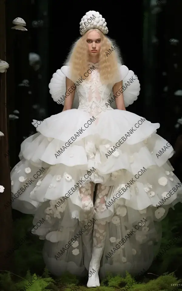 Giles Deacon&#8217;s Playful Bridal Gown: A Bride&#8217;s Joy