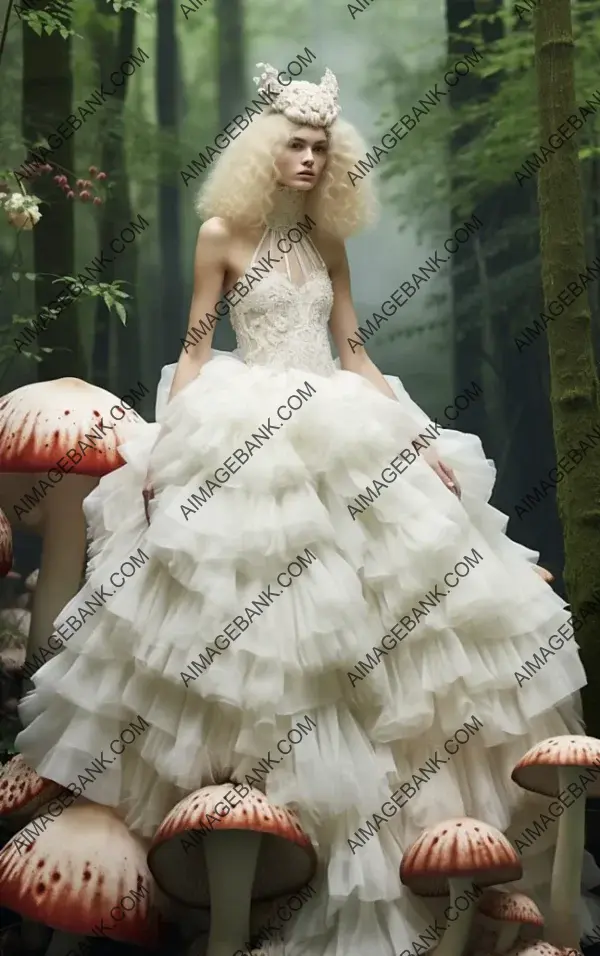 Giles Deacon&#8217;s Wedding Dress: A Whimsical Masterpiece