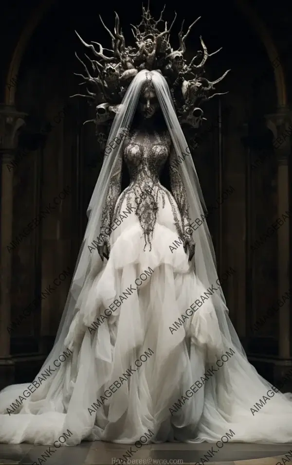 Alexander McQueen&#8217;s Avant-Garde Bridal Ensemble