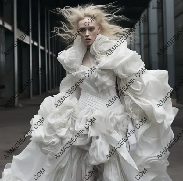 Bride&#8217;s Unique Elegance: Alexander McQueen&#8217;s Attire