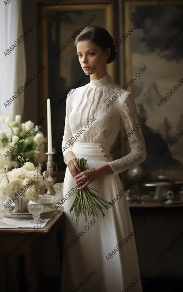 Ethereal Bridal Creation by Coco Chanel: Timeless Beauty