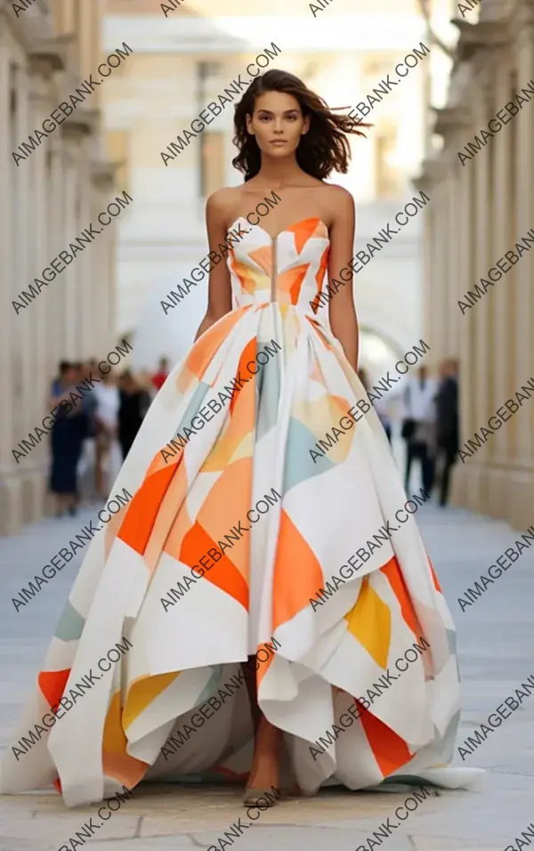Jonathan Saunders&#8217; Colorful Bridal Fashion: A Trendy Bride