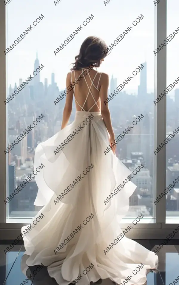 Laura Kim &#038; Fernando Garcia&#8217;s Modern Bridal Gown: A Stylish Choice