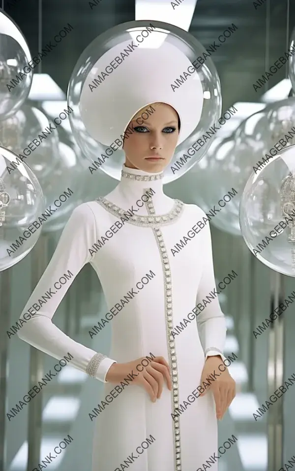 Pierre Cardin&#8217;s Futuristic Bridal Look: A Vision of Progress