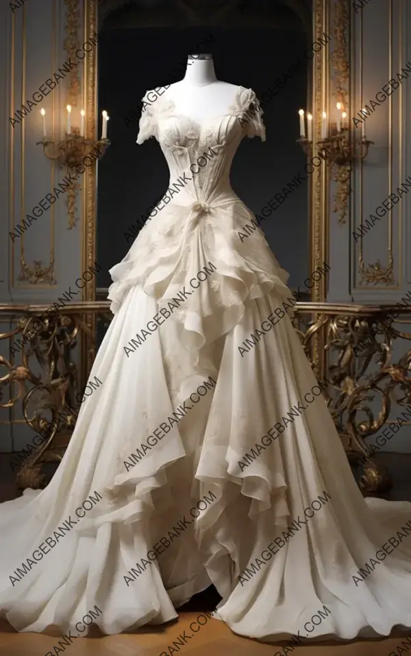 Elegant Bridal Couture: Hubert de Givenchy and Jean-Paul Gaultier&#8217;s Wedding Attire