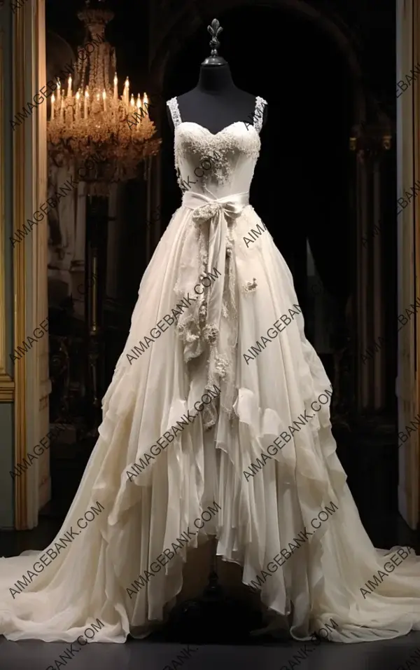 Hubert de Givenchy and Jean-Paul Gaultier&#8217;s Bridal Beauty: Elegant Wedding Dress