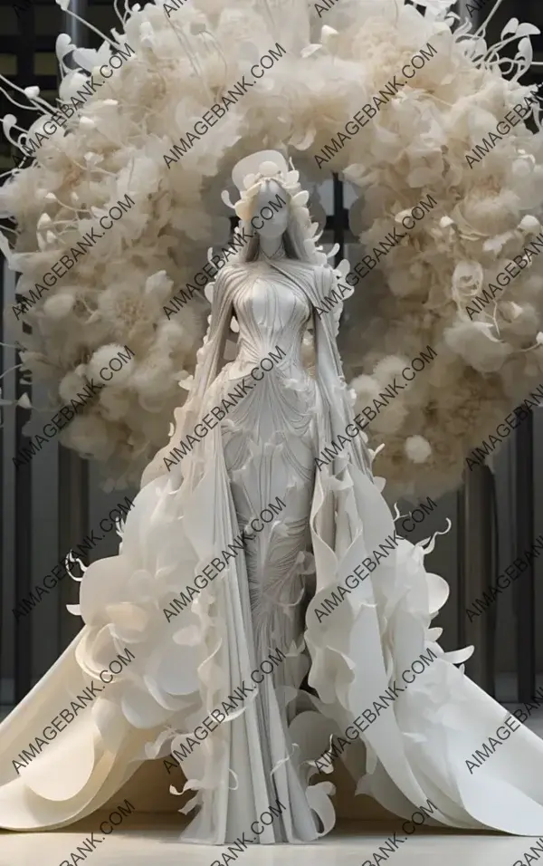 Avant-Garde Bridal Ensemble: Humberto Leon and Carol Lim&#8217;s Dress