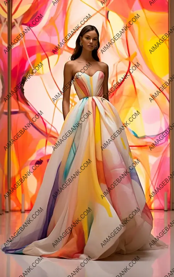 Emilio Pucci&#8217;s Vibrant Bridal Attire: A Captivating Showcase