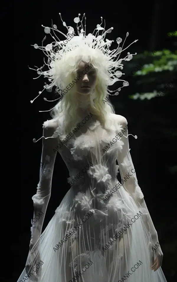 Bold and Unique Bridal Ensemble by Junya Watanabe