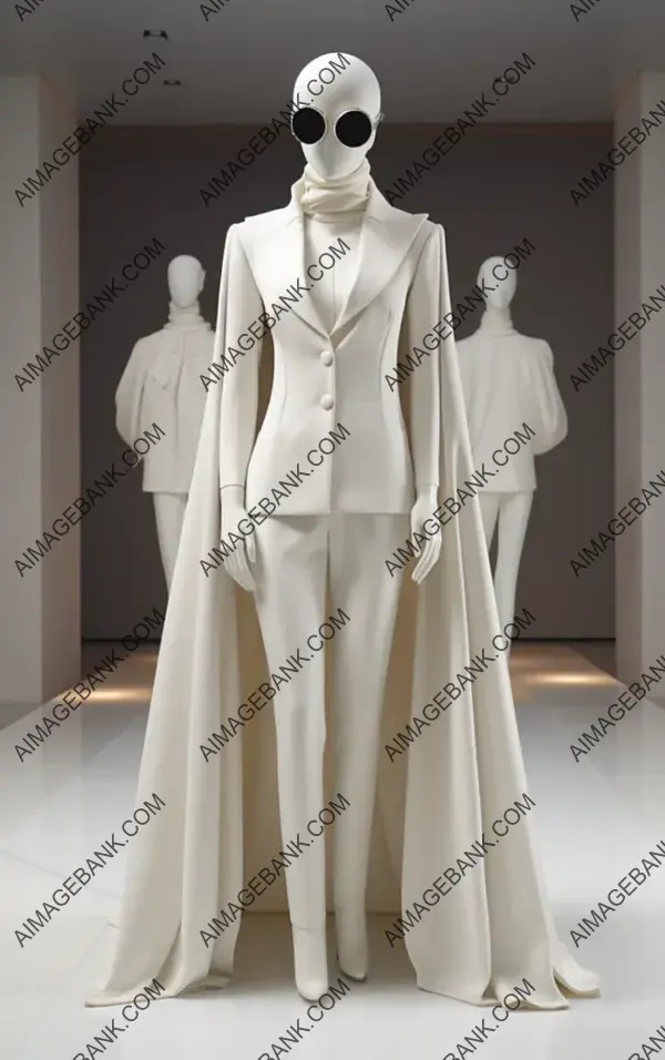 Pierre Cardin&#8217;s Avant-Garde Bridal Ensemble: Confluence of Artistry