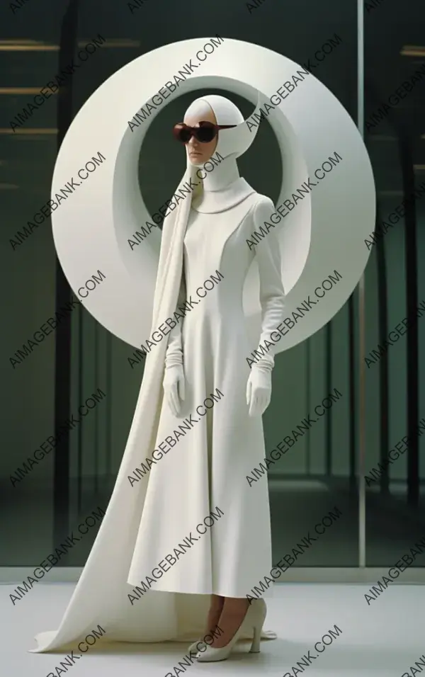 Avant-Garde Bridal Attire: Pierre Cardin&#8217;s Artistic Creation