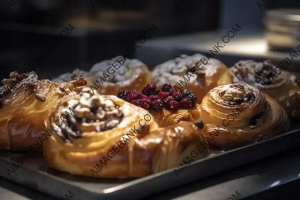 Delicious Danish Pastries Tray &#8211; French Patisserie Love