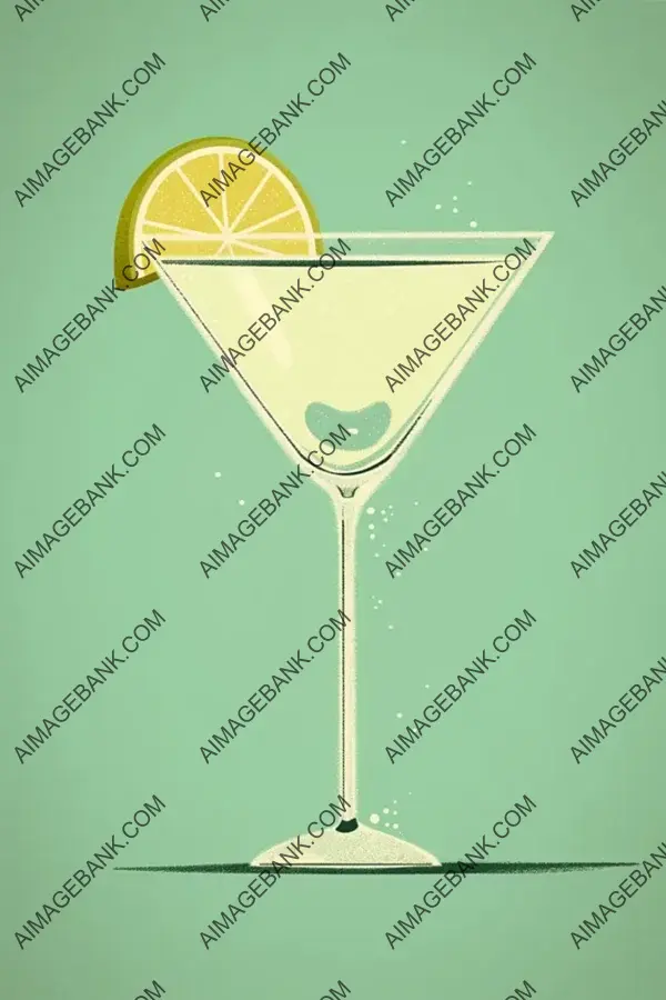 Margarita Moments &#8211; Minimalist Poster Print