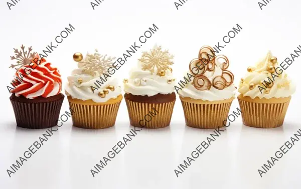 New Year-Themed Cupcakes: Festive Delights