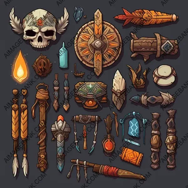 Valuable Game Inventory Props: Shaman-Inspired