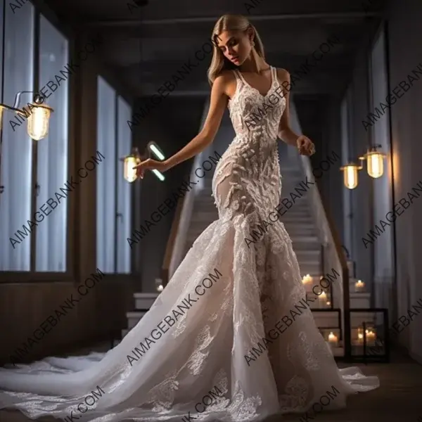 Achieve Victory in a Sleeveless Mermaid White Wedding Dress