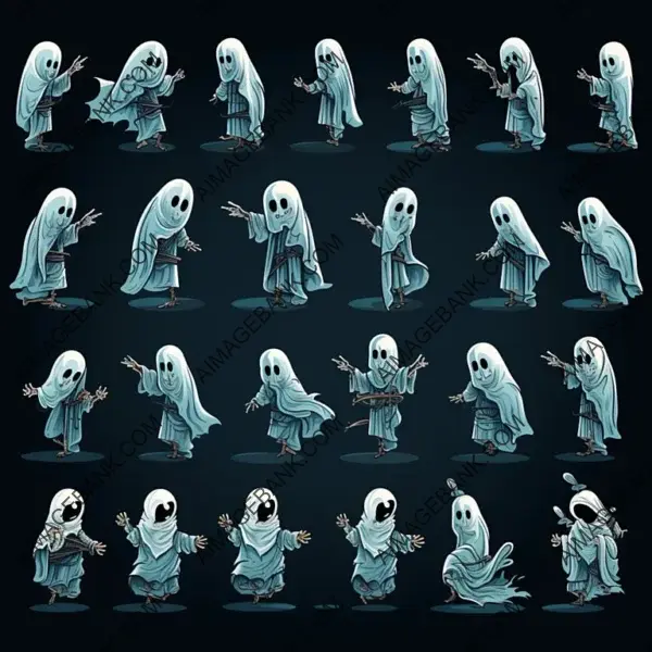 Sprite Sheet of Hip-Hop Ghost VI Animation