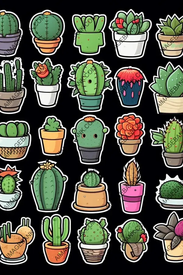 Cactus Love Stickers: The Ultimate Collection