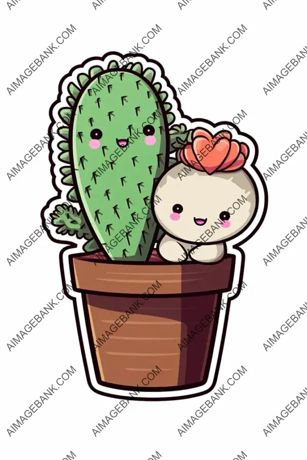 Cactus Love Stickers Collection: Best in the World