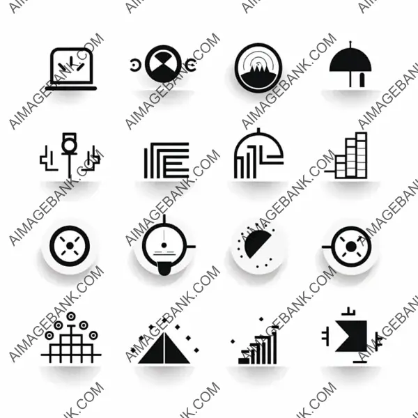 Icons Resembling Flaticon in Black and White