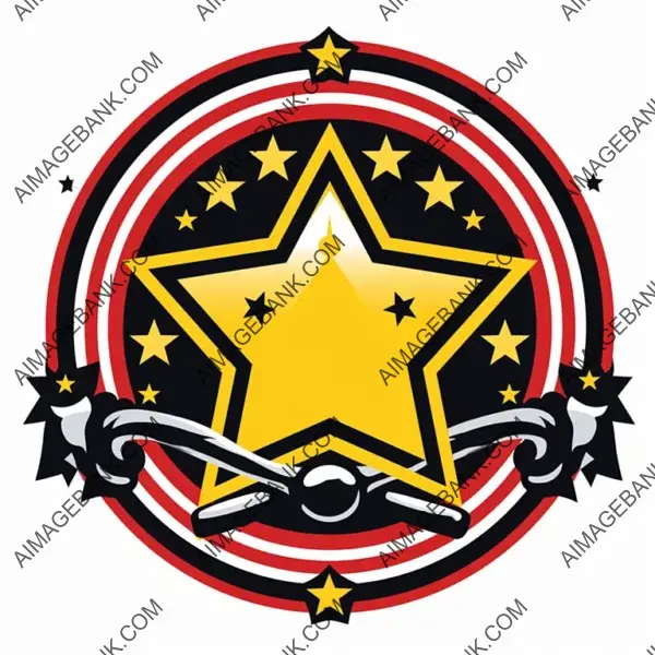 Vector Emblem for Physical Fitness Enthusiasts