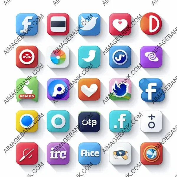 Get Access to a Collection of Popular Social Media Facebook Icons