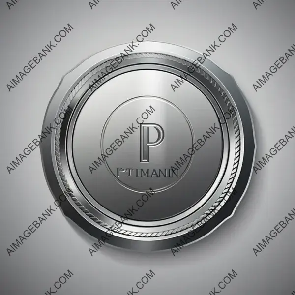 Design a Platinum Badge Indicating Premium Quality