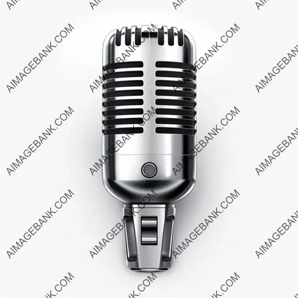 Sleek and Stylish Microphone Icon