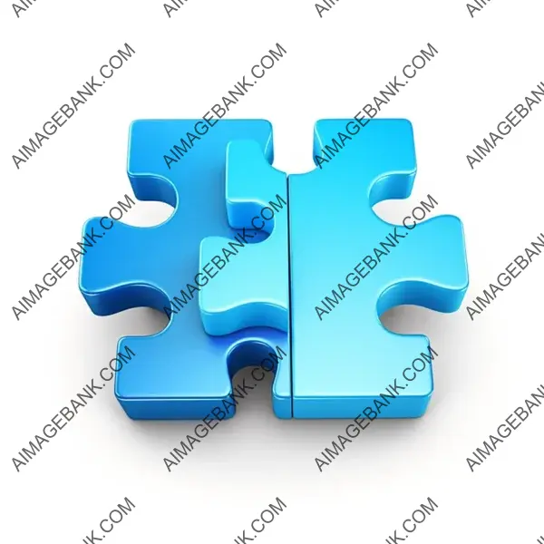 Integration Square Icon with Puzzle Piece